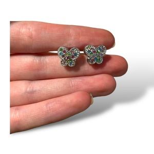 Stunning Colourful Butterfly Earrings - Brand New